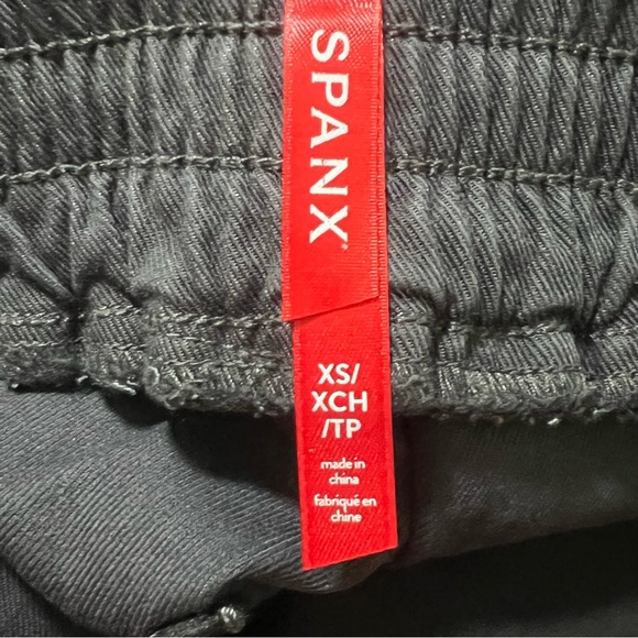 Spanx Jogger Pants Stretch Twill Cargo - Picture 5 of 11